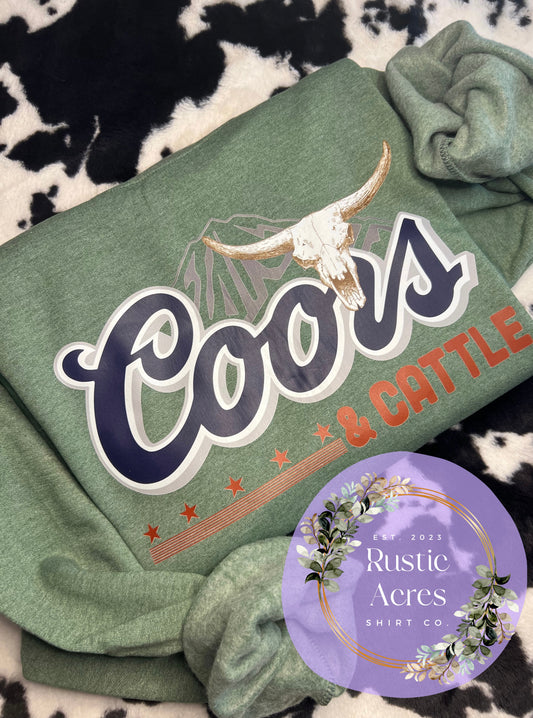 C&C Branded, Beer & Cattle Sweatshirt